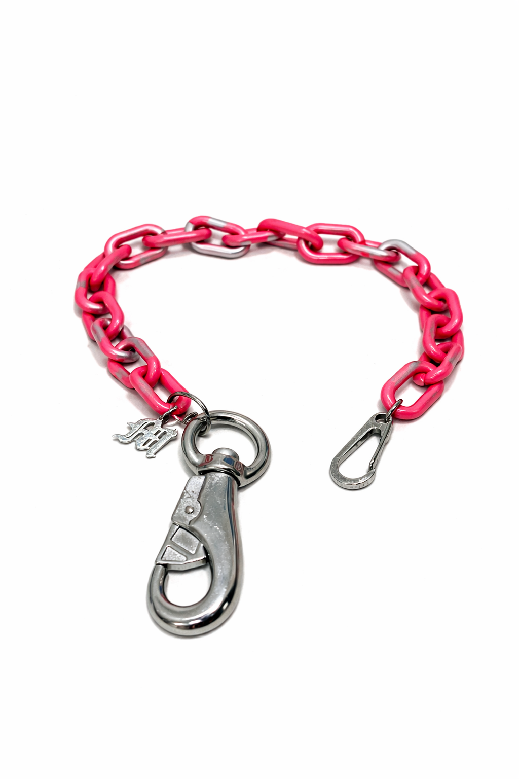 Pink Chainlink Wallet Chain by Matte Argentum