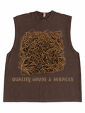 Rubber Band$ Hand Cut M.Y.B Graphic T Shirt
