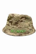 100 MPH GET:MONEY Digital Camp Bucket Hat