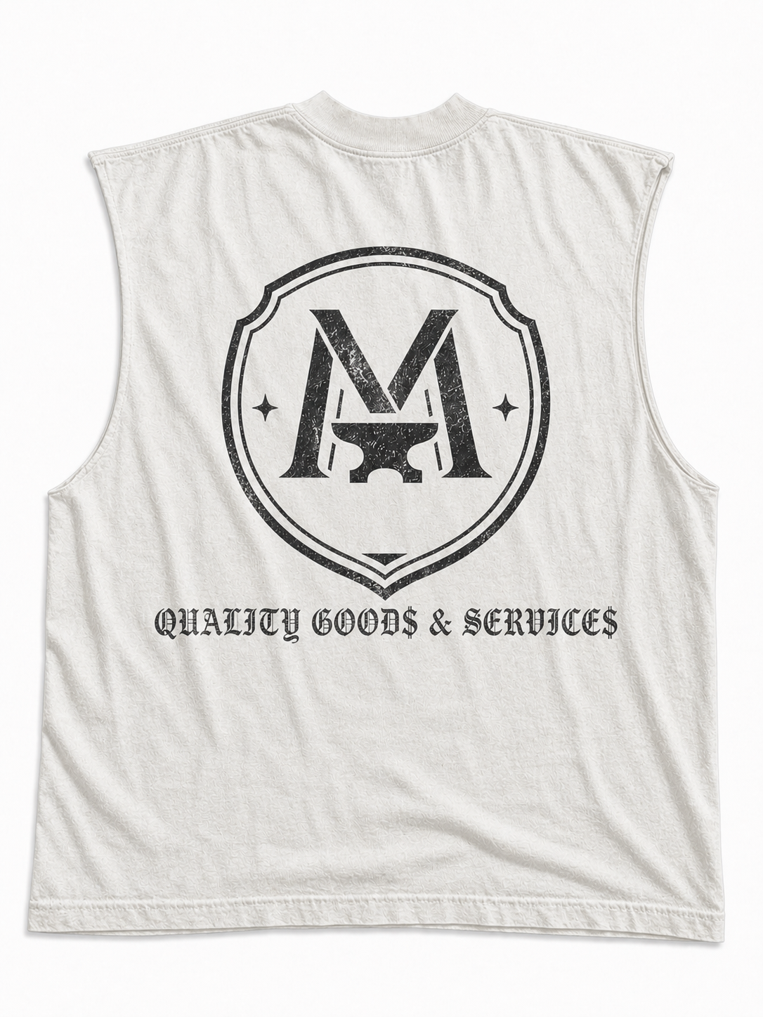 Graphic Cut Off T Shirt " Gangsta Party"